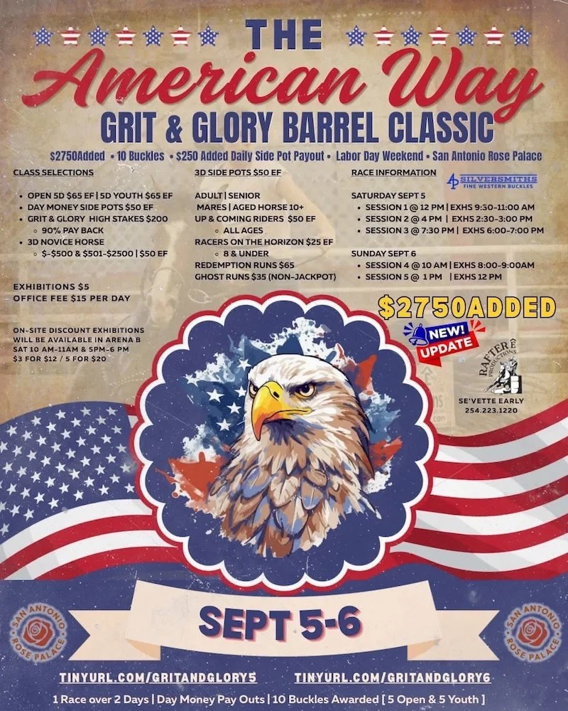 The American Way Grit & Glory Barrel Classic