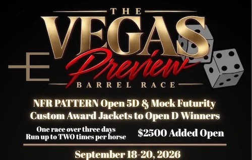 The Vegas Preview Barrel Race