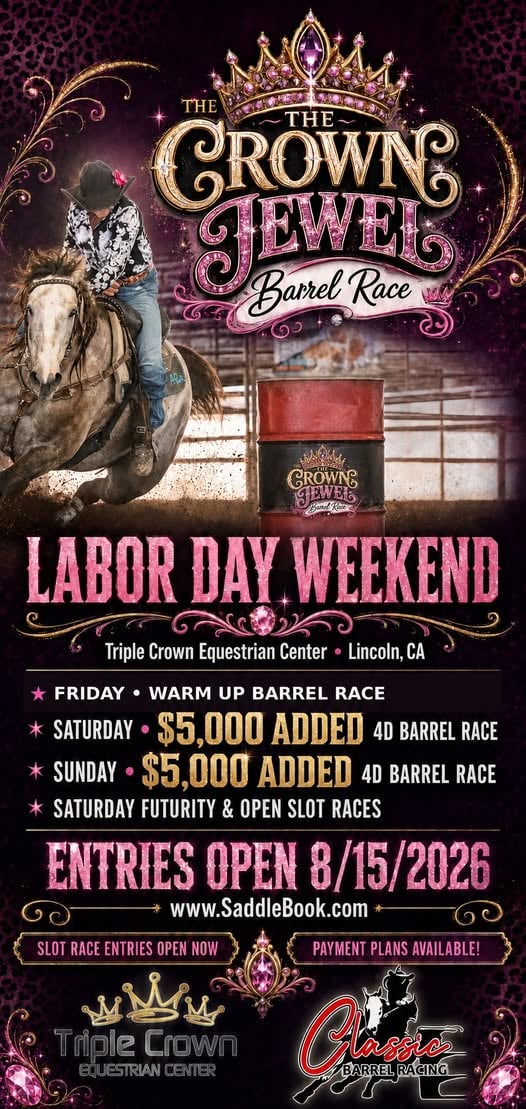 The Crown Jewel Barrel Race