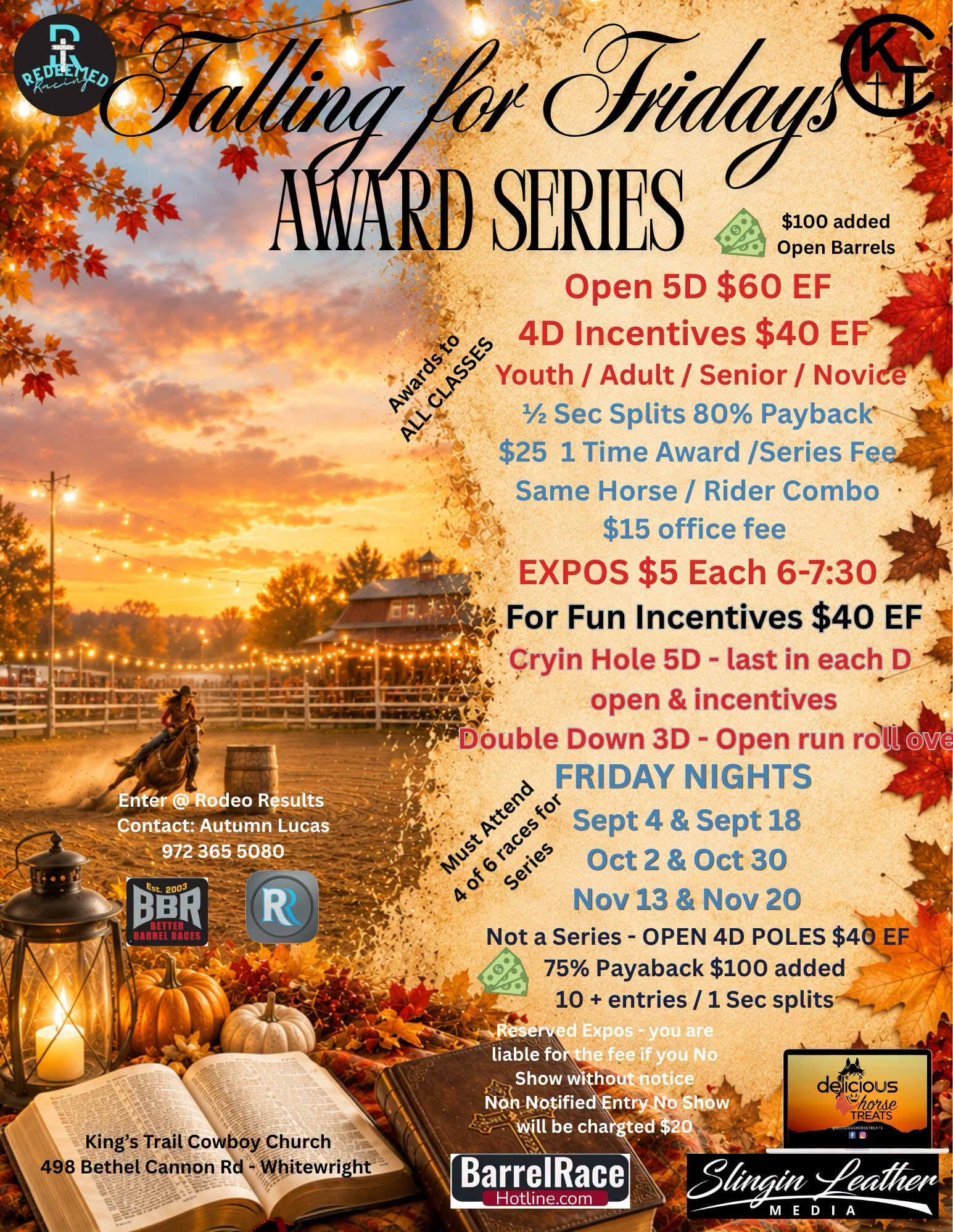 Falling For Fridays Award Series