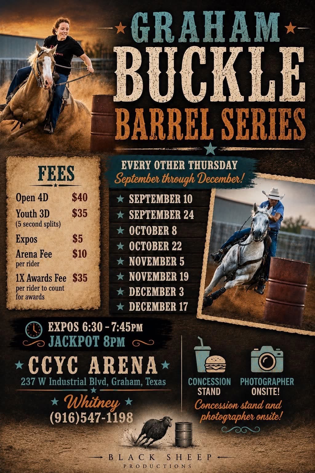 GRAHAM BUCKLE BARREL SERIES