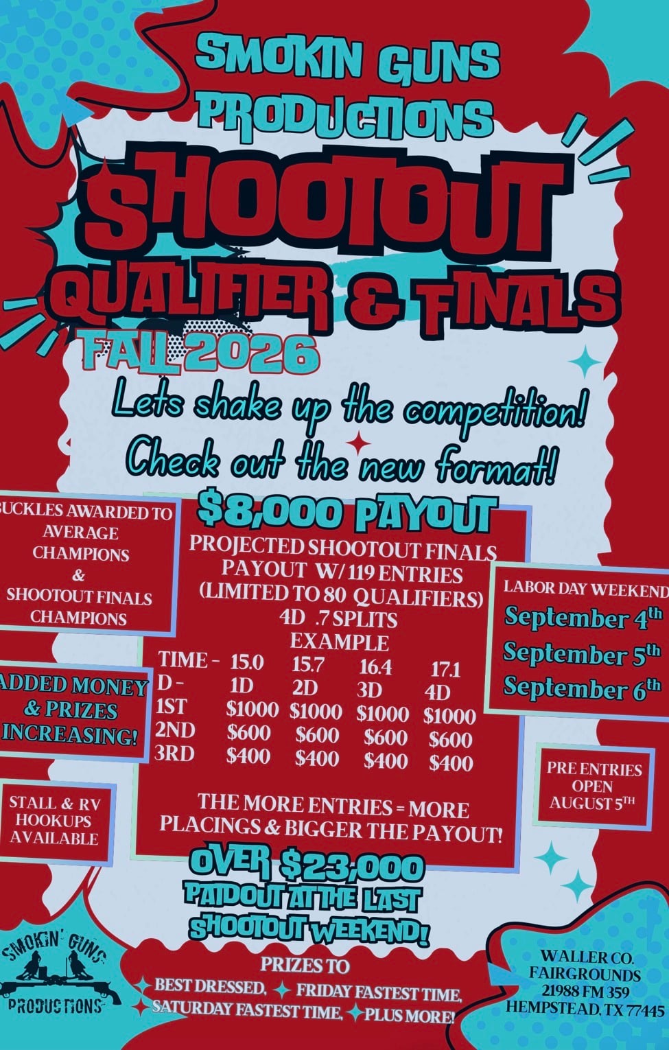 Smokin Guns Shootout Qualifier and Finals
