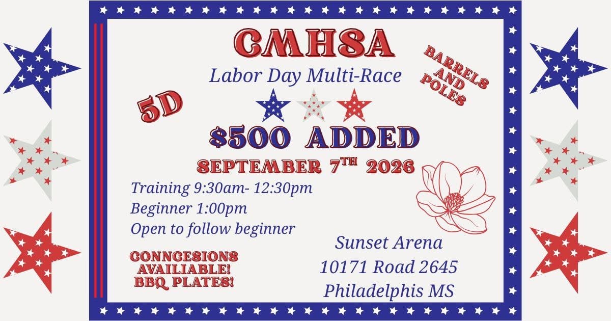 CMHSA LABOR DAY BARREL RACE