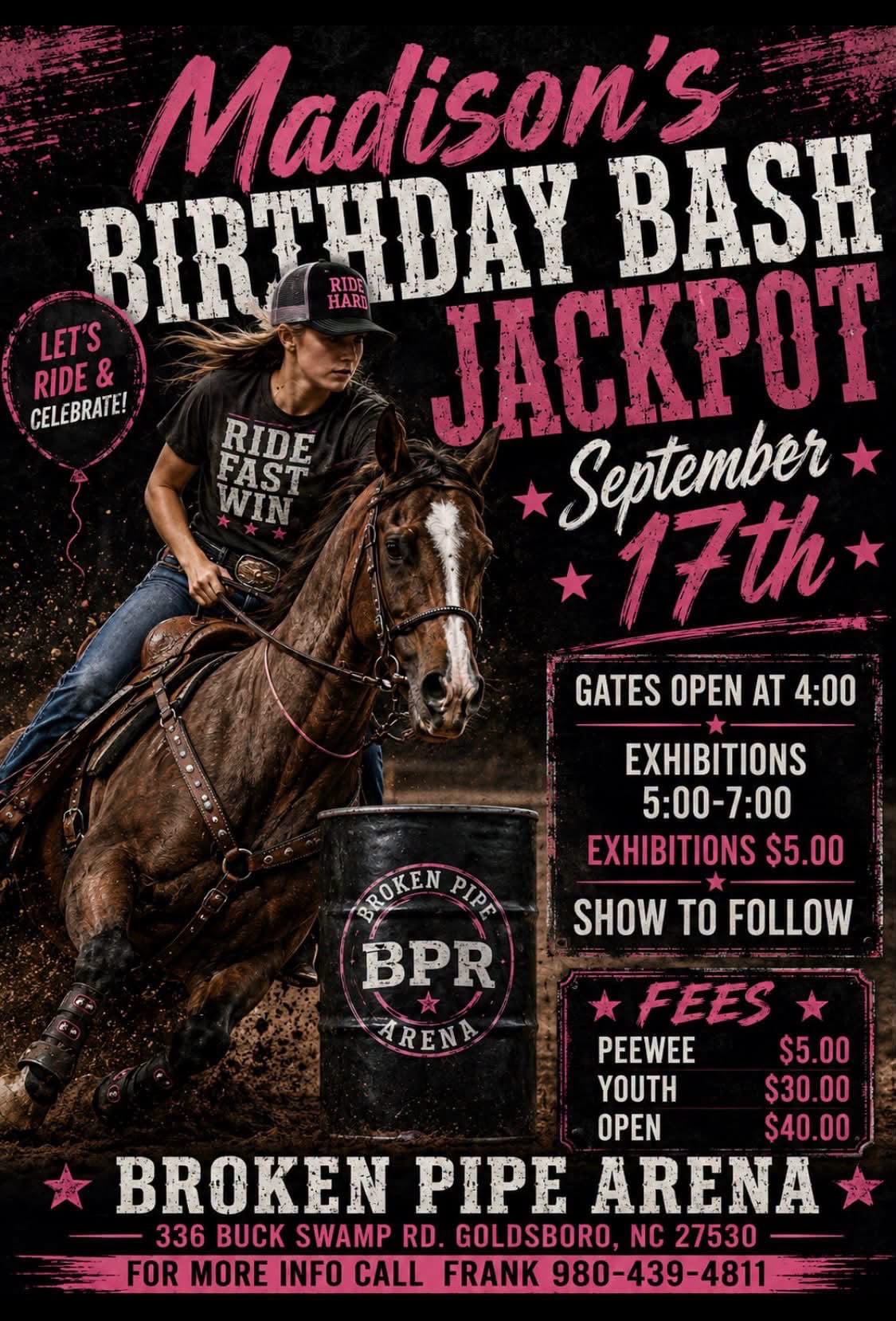 Madison’s Birthday Bash Jackpot
