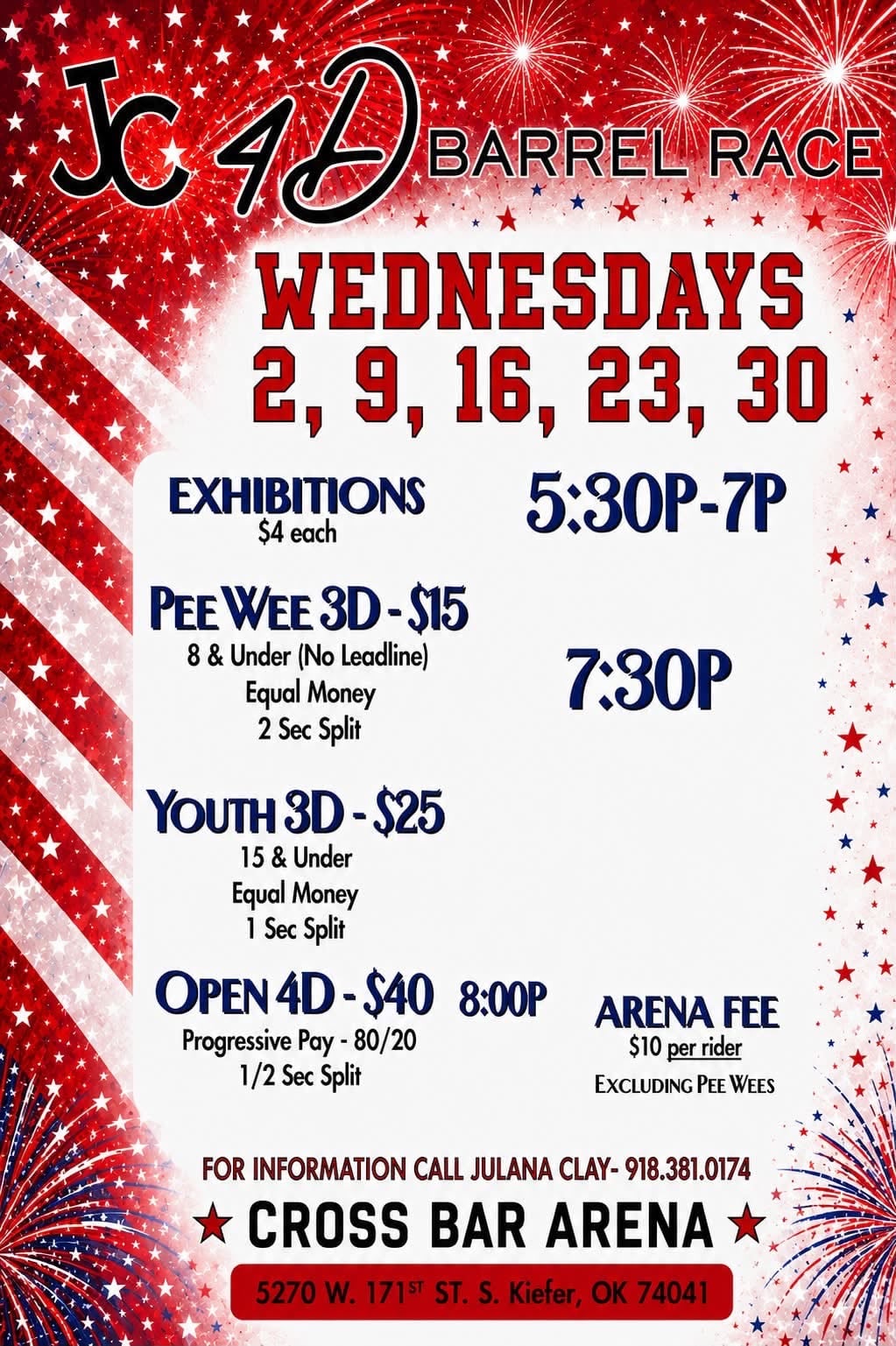 JC 4D Wednesday Barrel Race