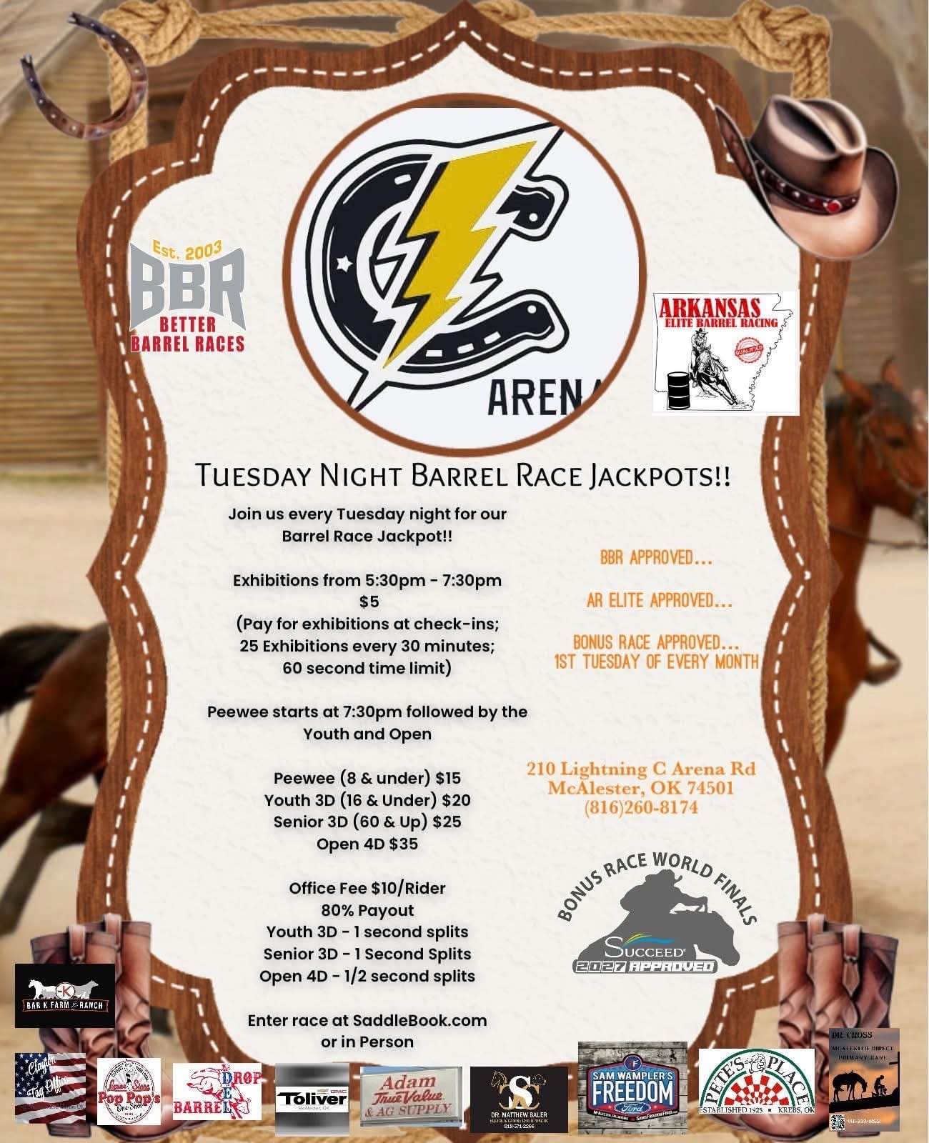 Lightening C Tuesday Night Jackpot