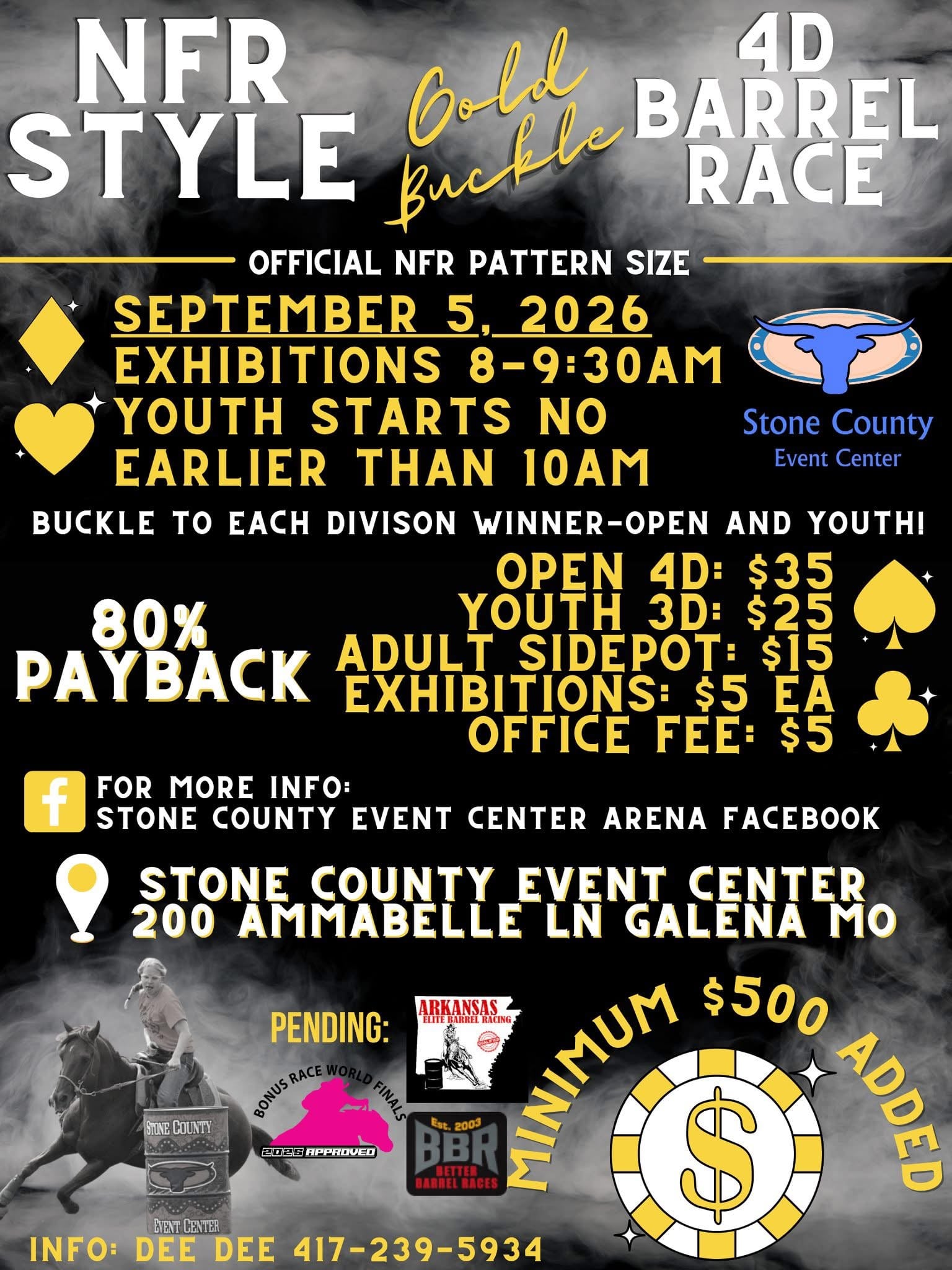 NFR Style Barrel Race