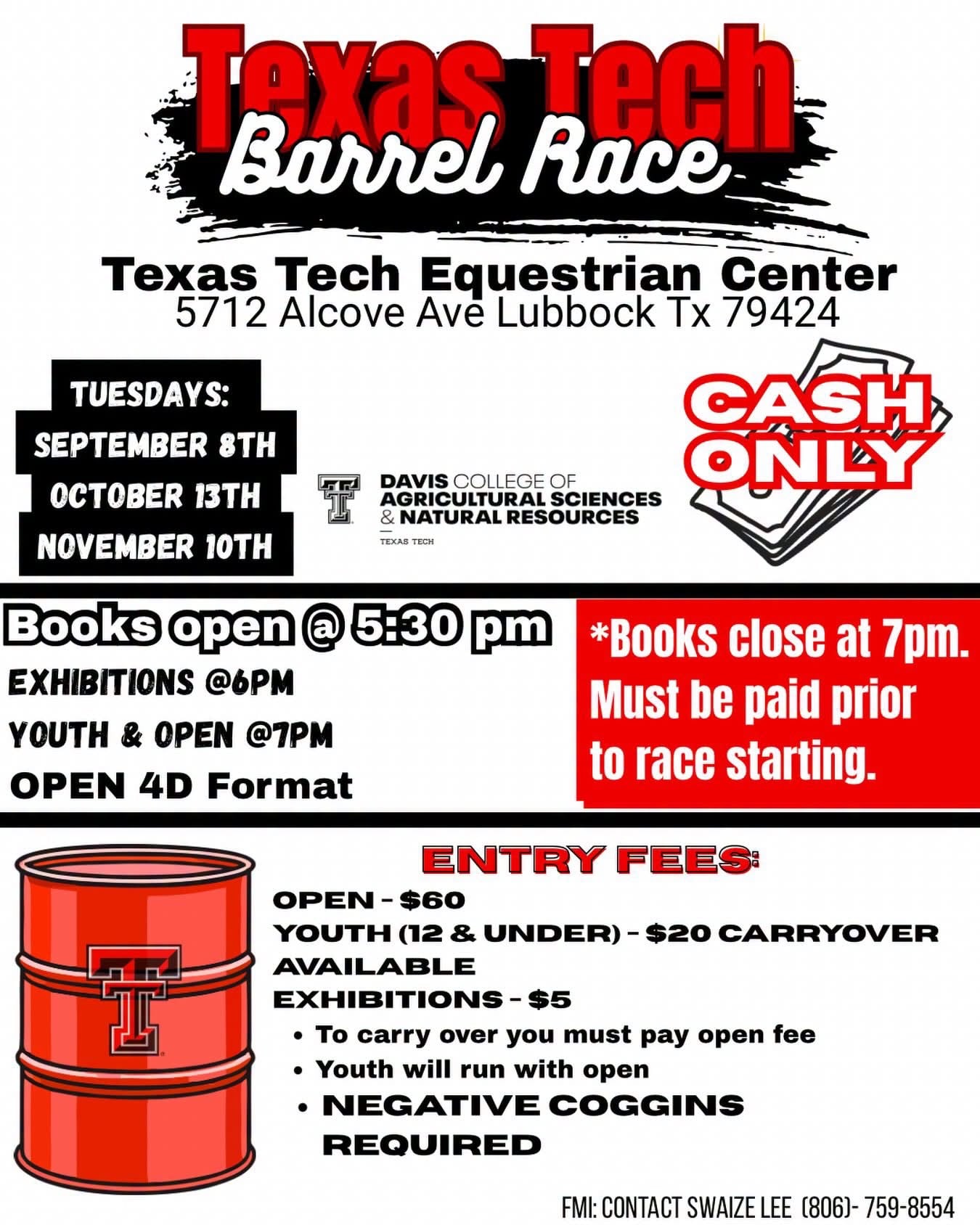 Texas Tech Barrel Race