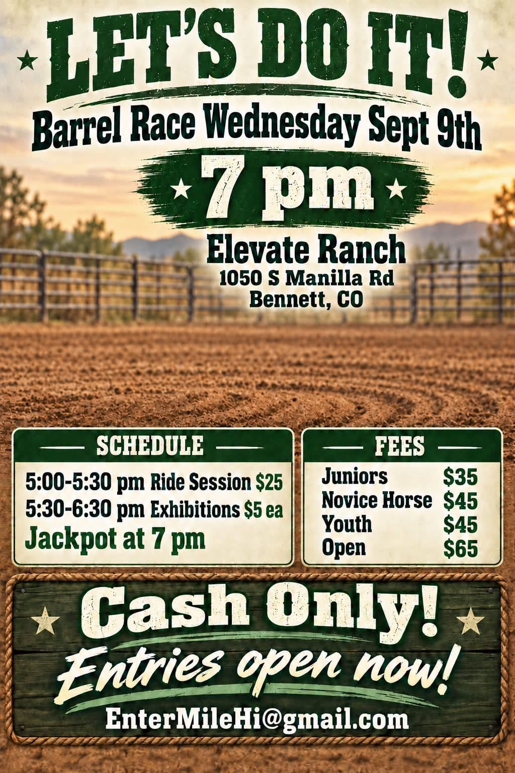 LETS DO IT BARREL RACE
