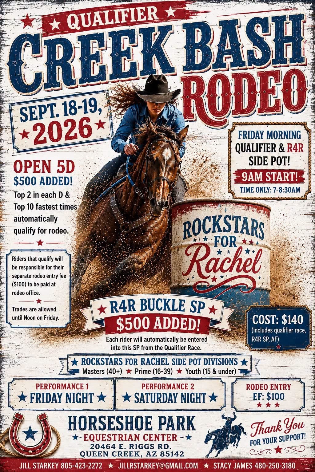 QUALIFIER CREEK BASH RODEO AND OPEN 5D