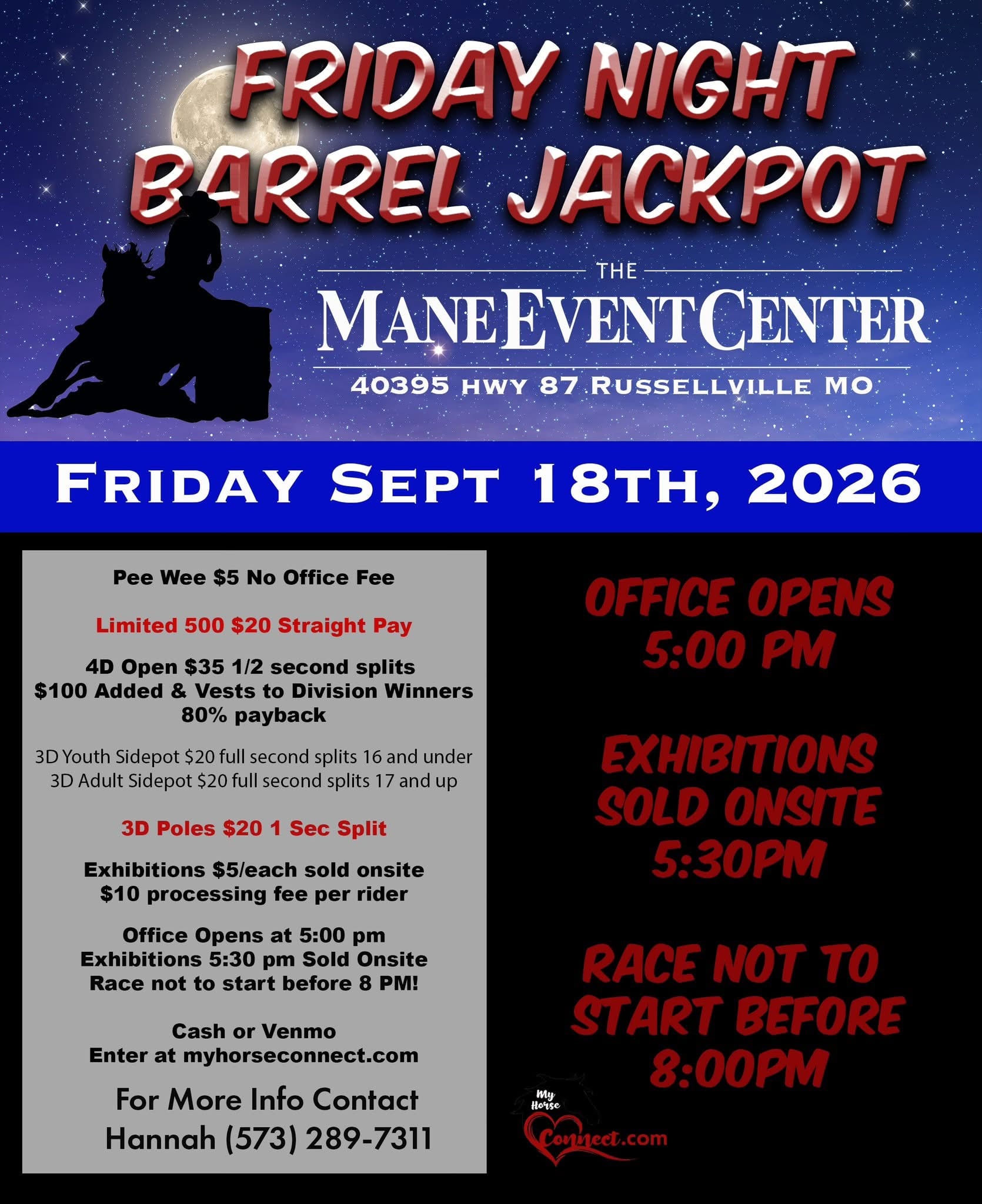 Friday Night Barrel Jackpot