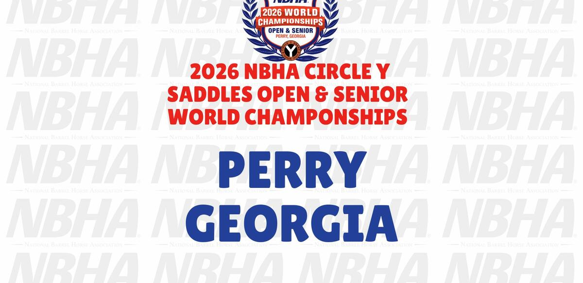 2026 NBHA Circle Y Saddles Open & Senior World Championships flyer