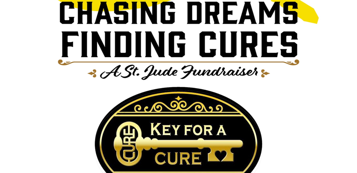 Chasing Dreams Finding Cures, A St Jude Fundraiser flyer