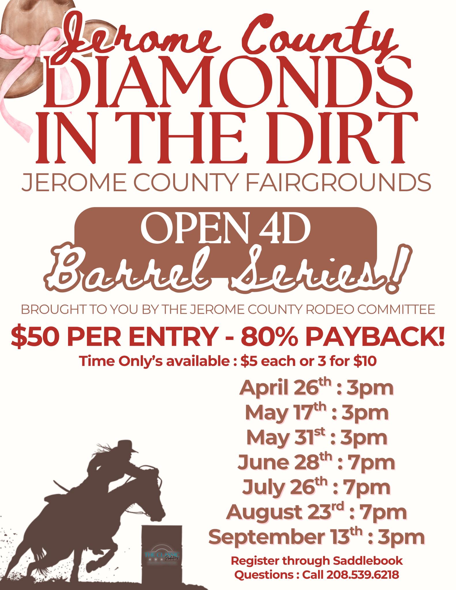Jerome County Diamonds in the Dirt - September 13th