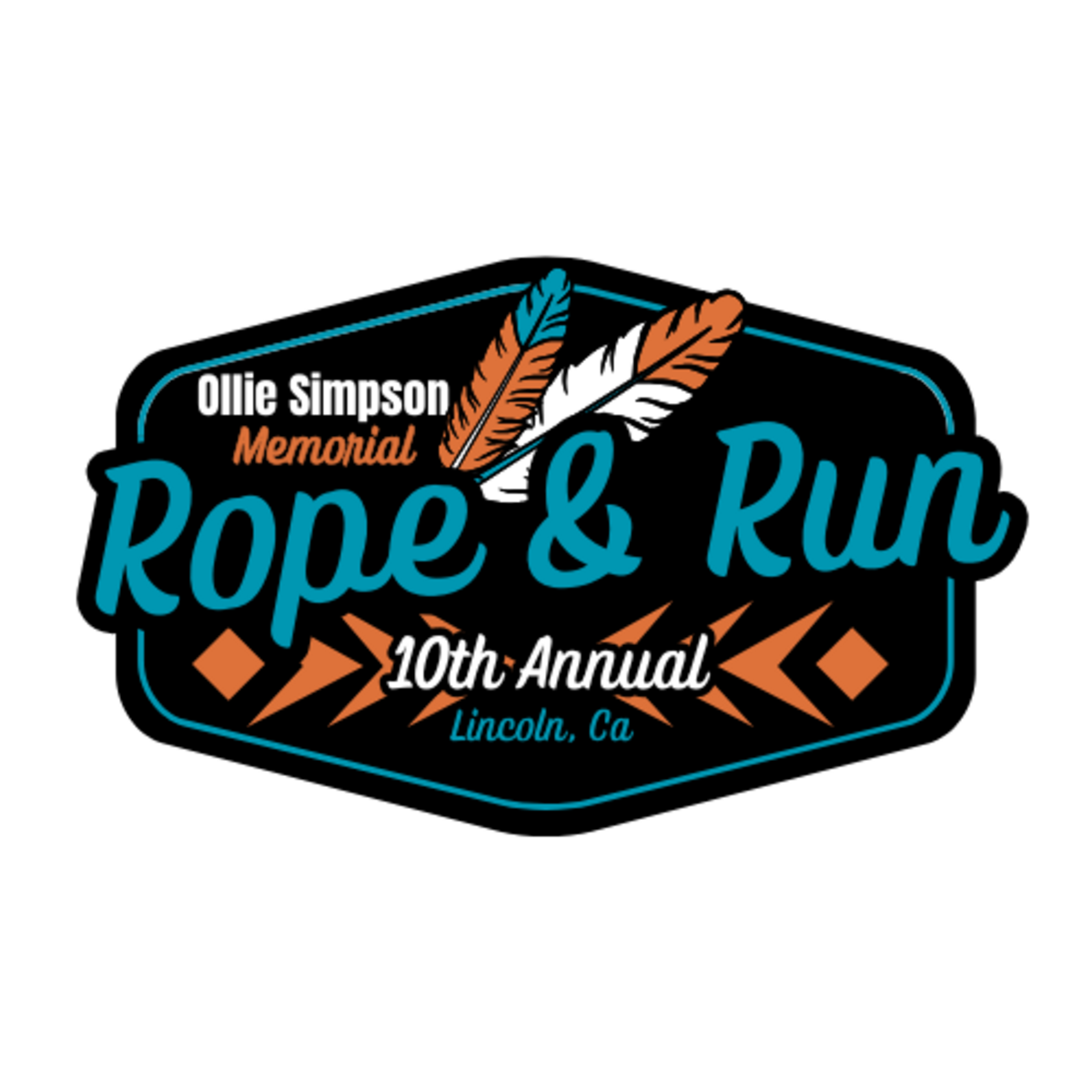 2026 Rope & Run Ollie Simpson Memorial 10th Annual flyer