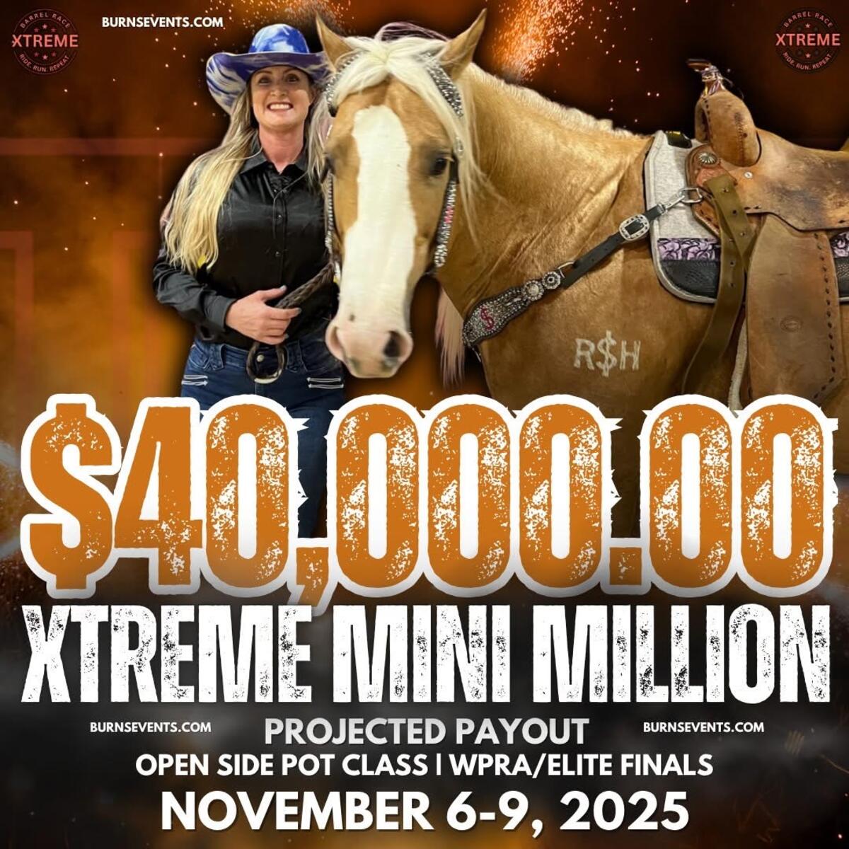 Xtreme Mini Million (Elite/WPRA Finals) flyer