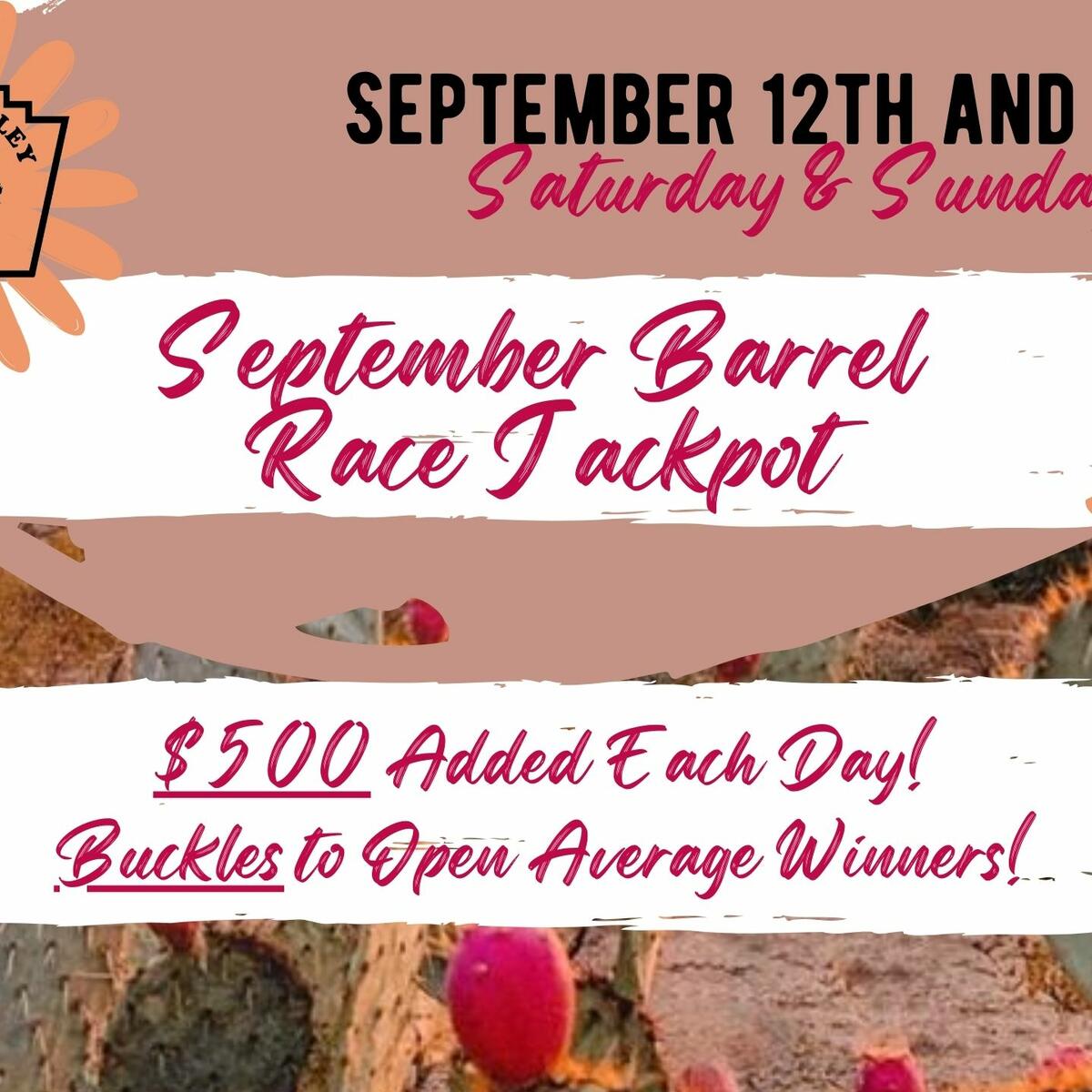 PVCRA September Barrel Race Jackpot