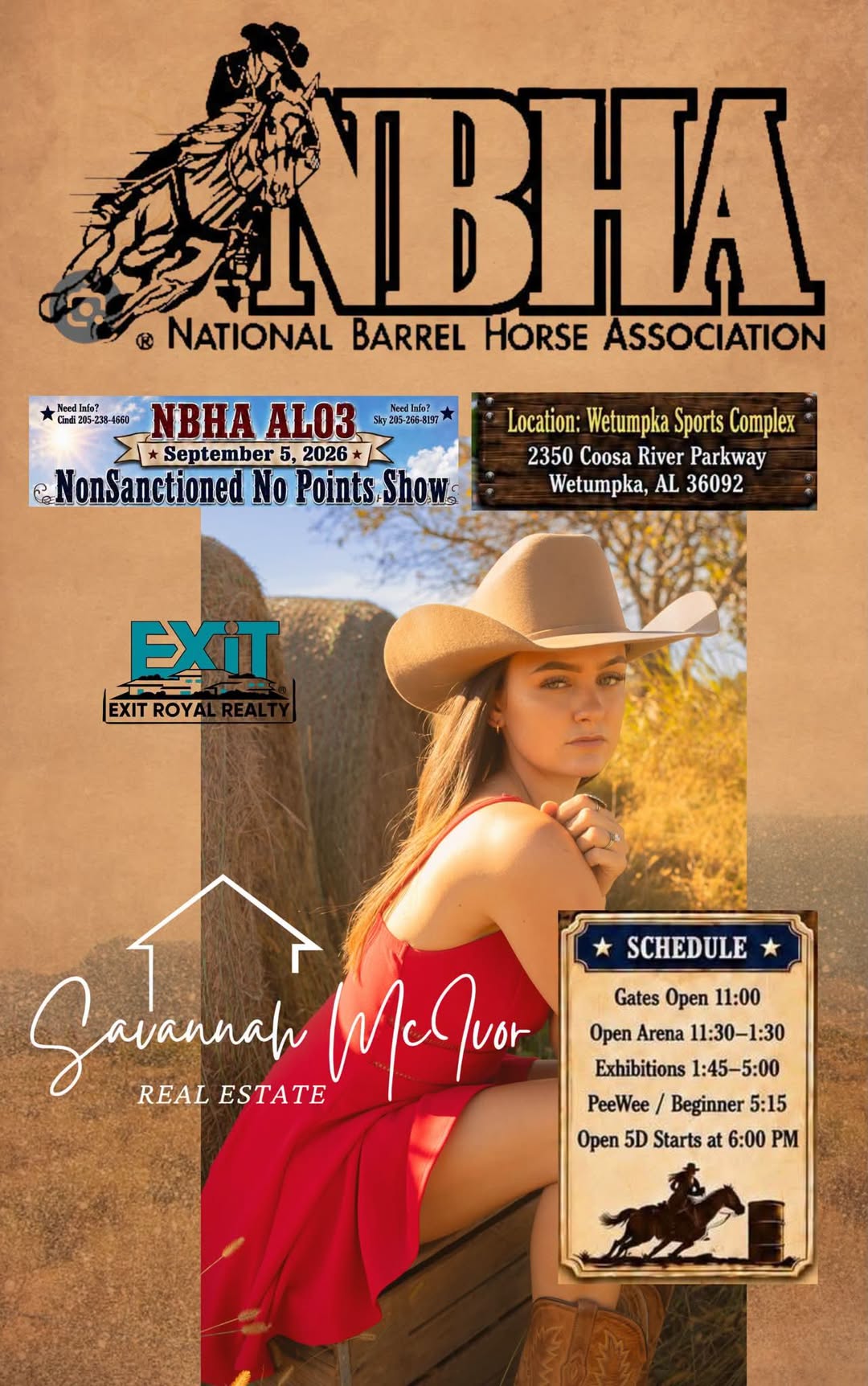 Alabama District Nbha AL03 Non-Sanction Jackpot Fundraiser