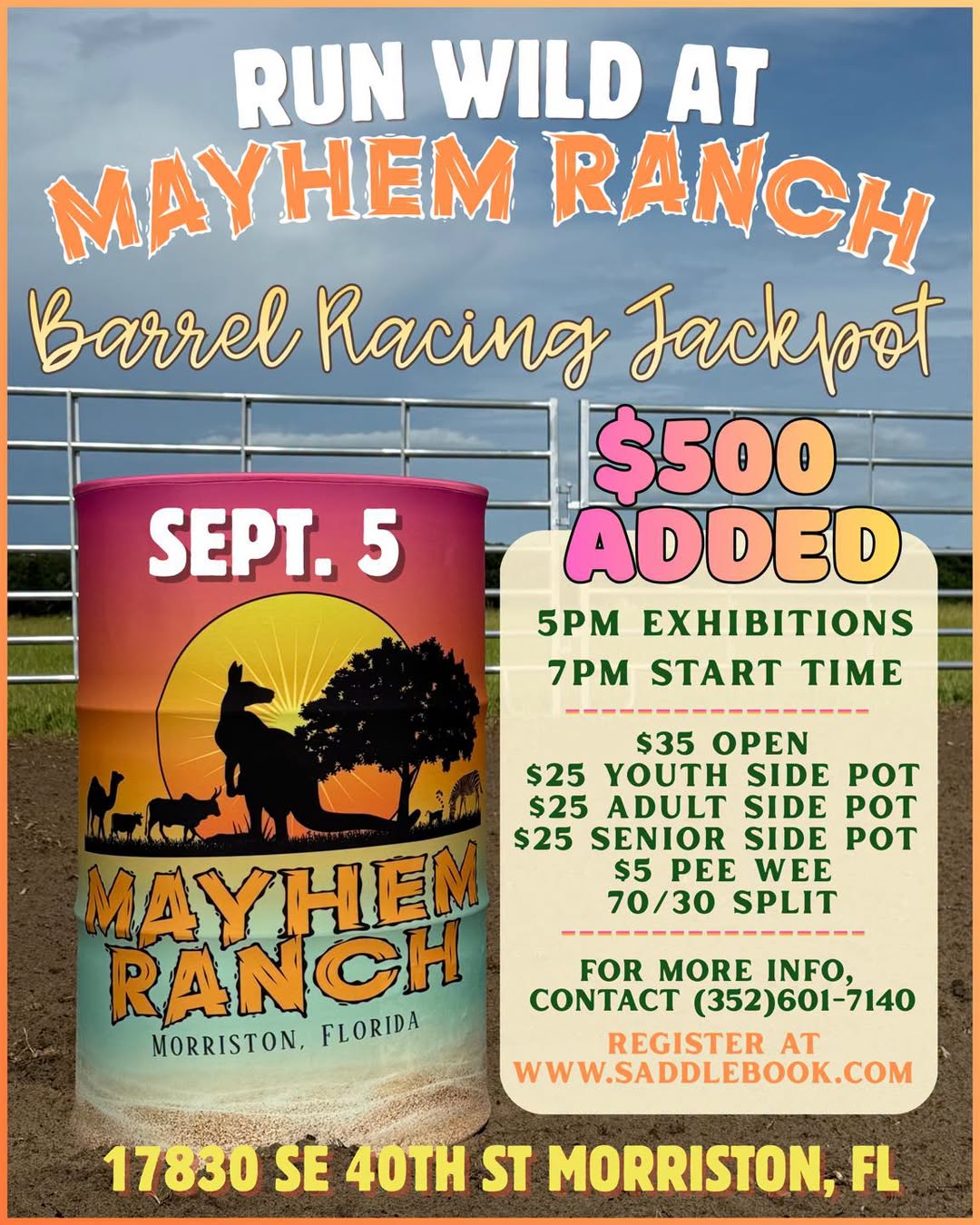 Run Wild @ Mayhem Ranch