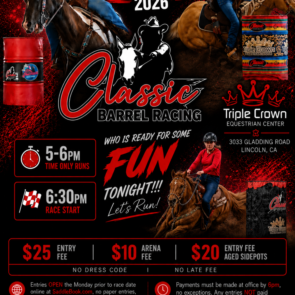 Tuesday Night Barrel Racing