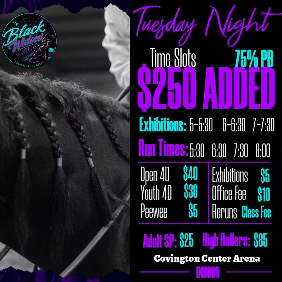 Tuesday Night Time Slots