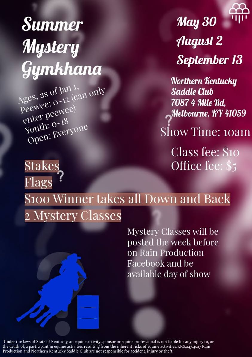 Summer Mystery Gymkhana