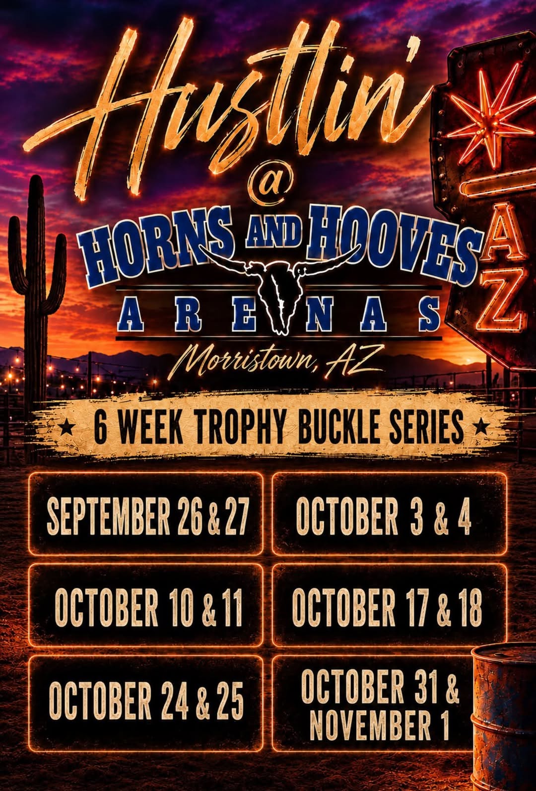 HUSTLIN @ Horns & Hooves