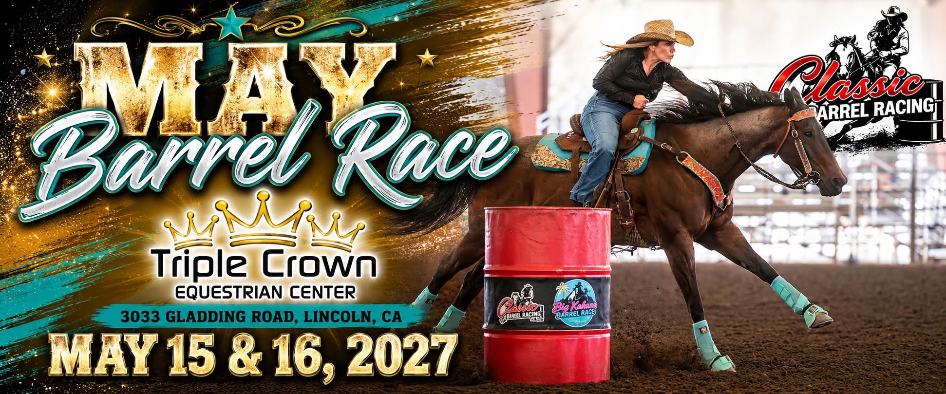 May Barrel Race flyer