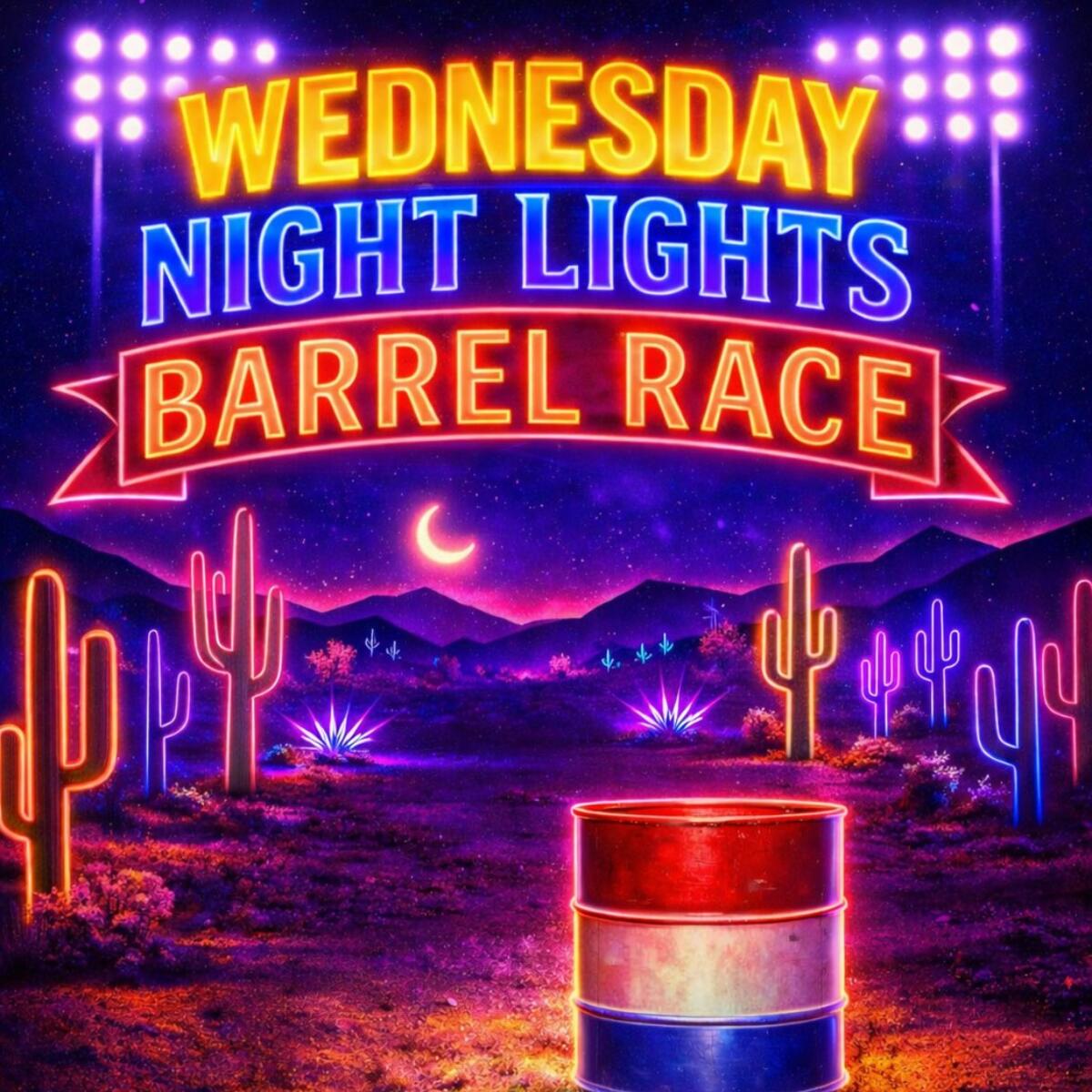 Wednesday Night Lights 4D Barrel Race Fall series #3