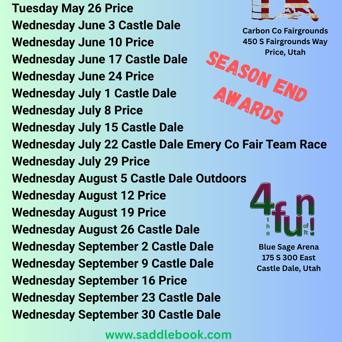 Summer Fun Run---9/16/2026 Price