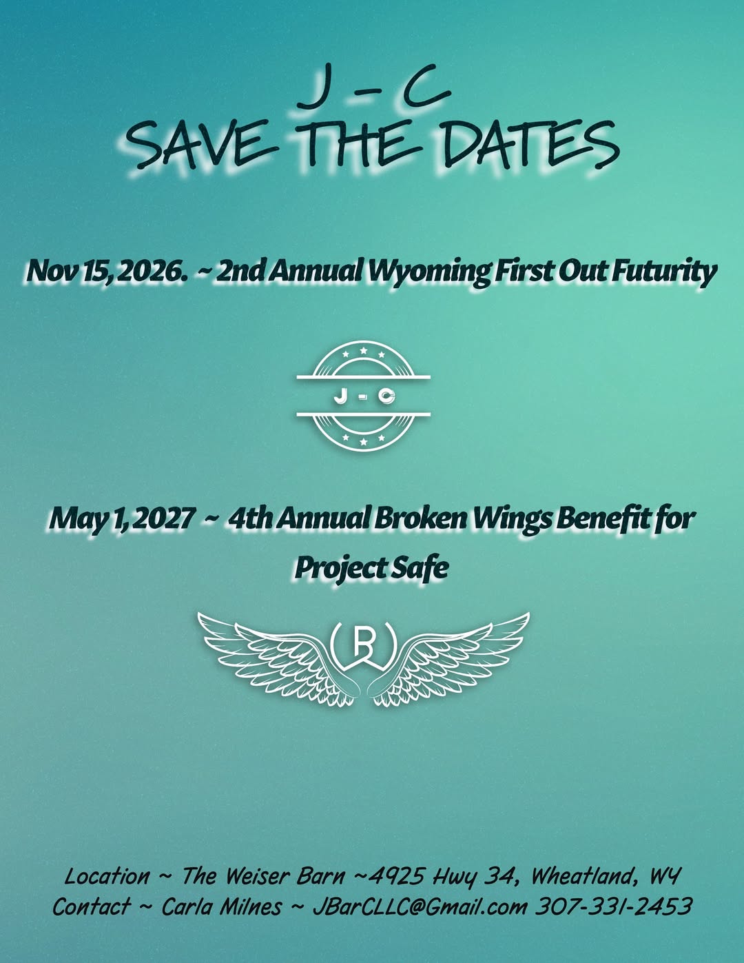 2026 Wyoming's First Out Futurity flyer