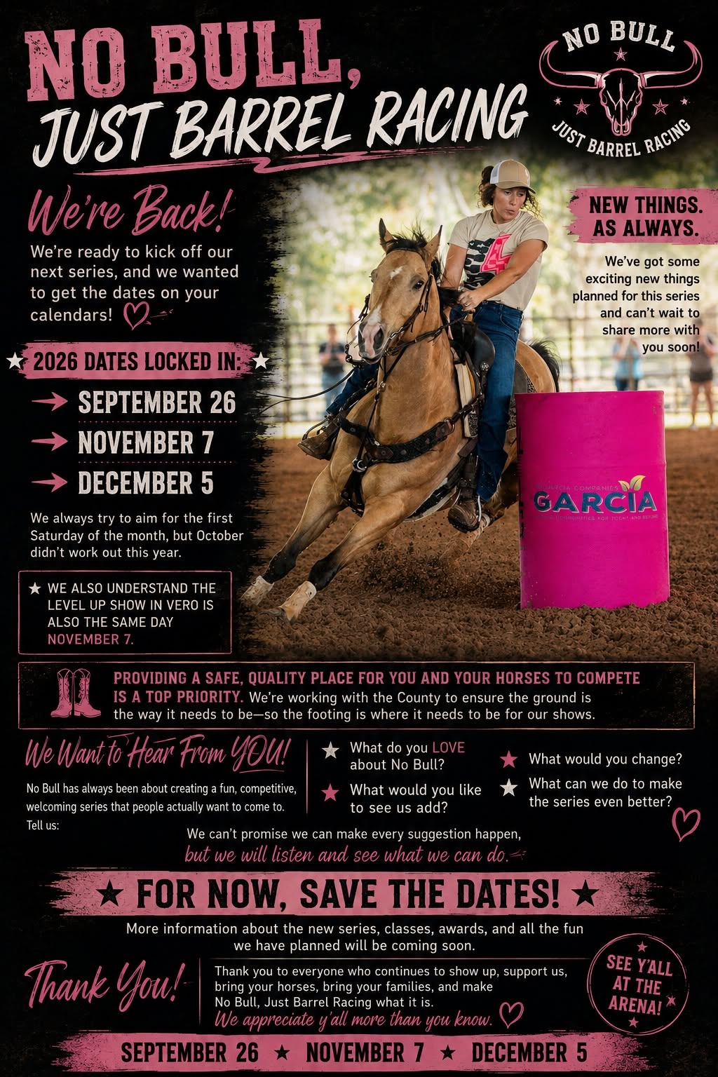 No Bull, Just Barrel Racing Jackpot & Game Show Series