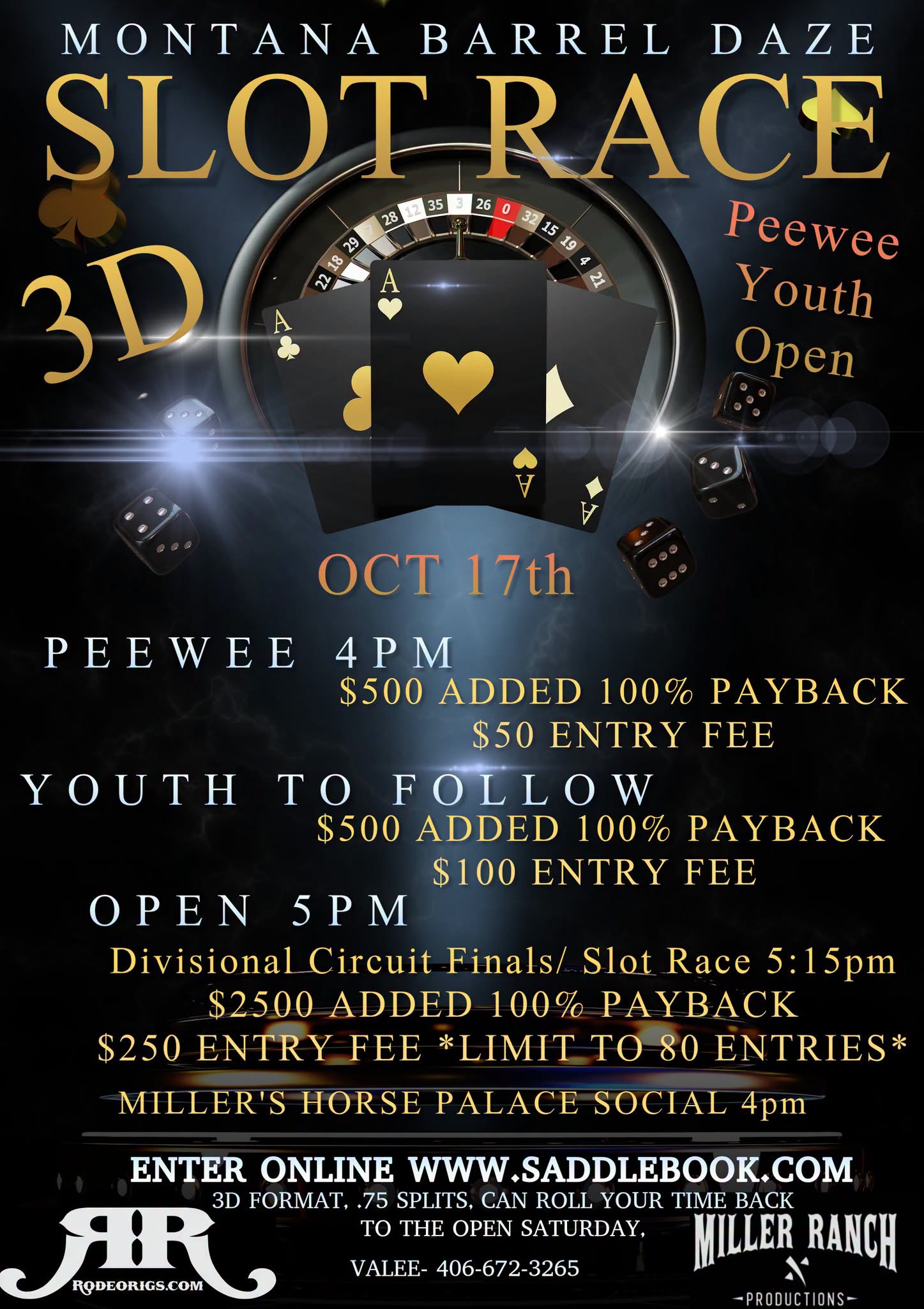 Montana Barrel Daze flyer