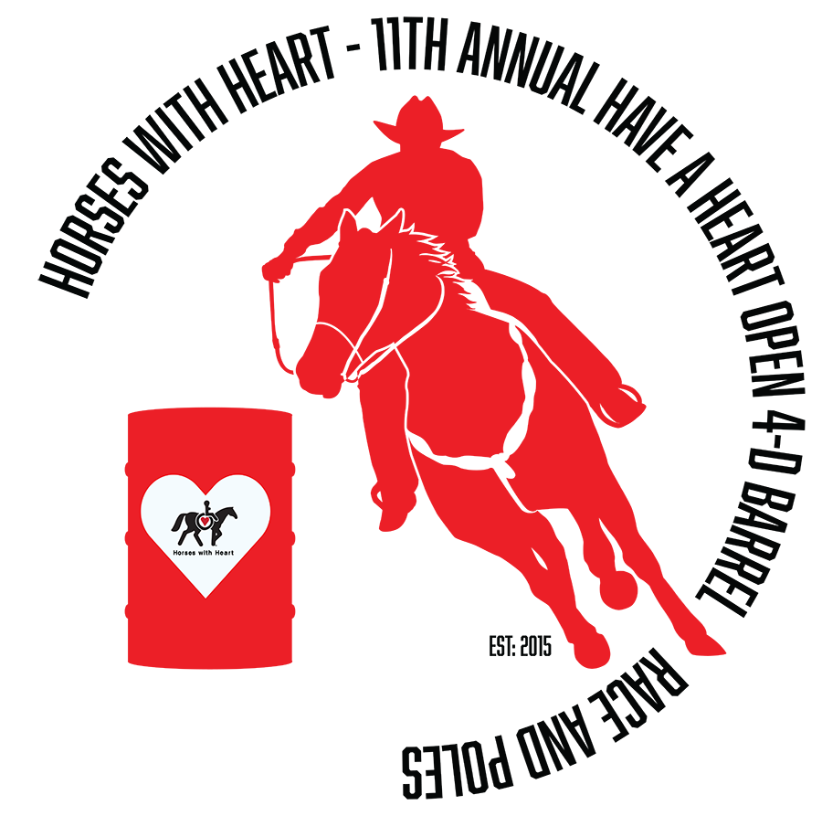 11th Annual Have A Heart Open 4D Barrel Race & Poles - Horses with Heart flyer